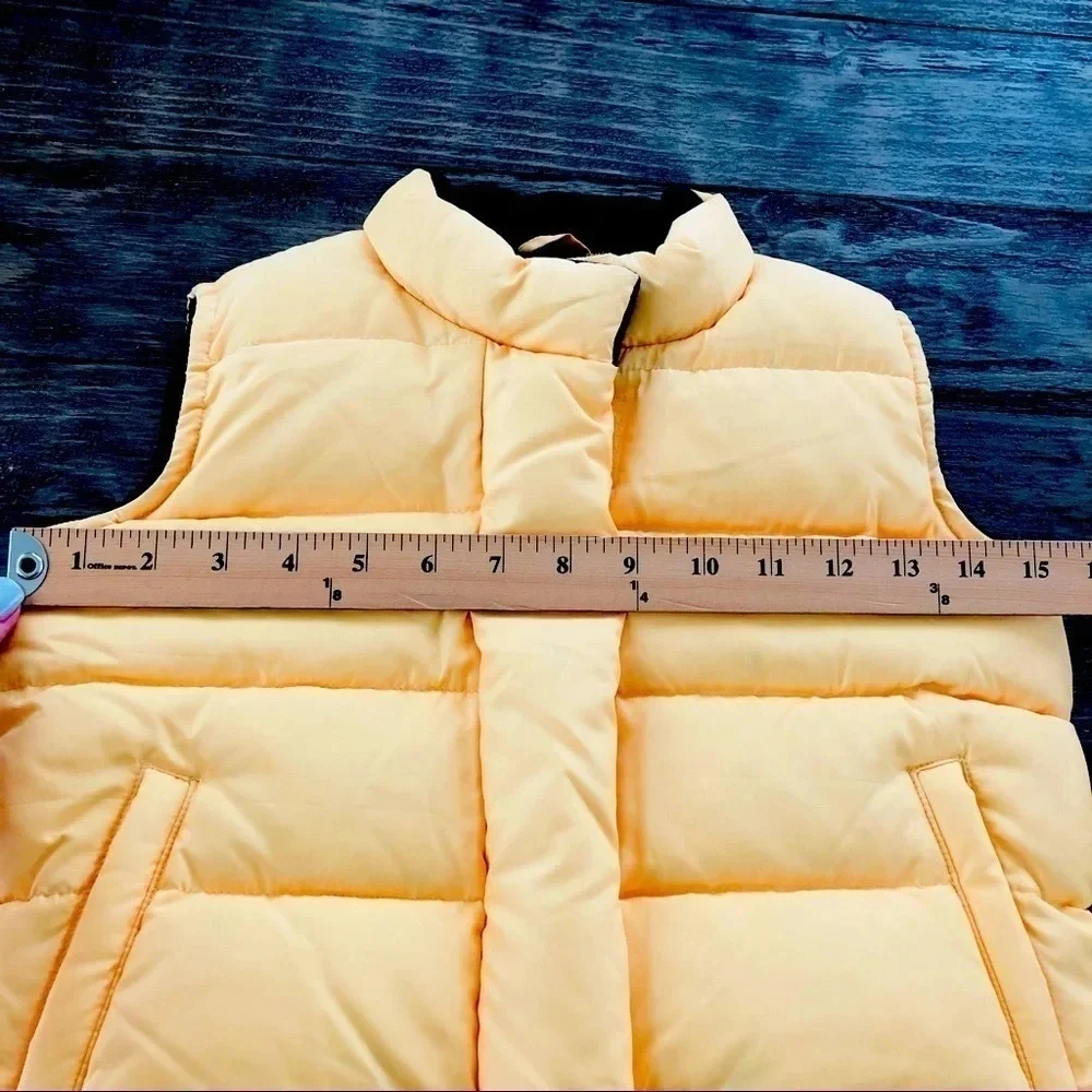 Vintage Gap Kids Yellow‎ Puffer Vest Jacket unisex